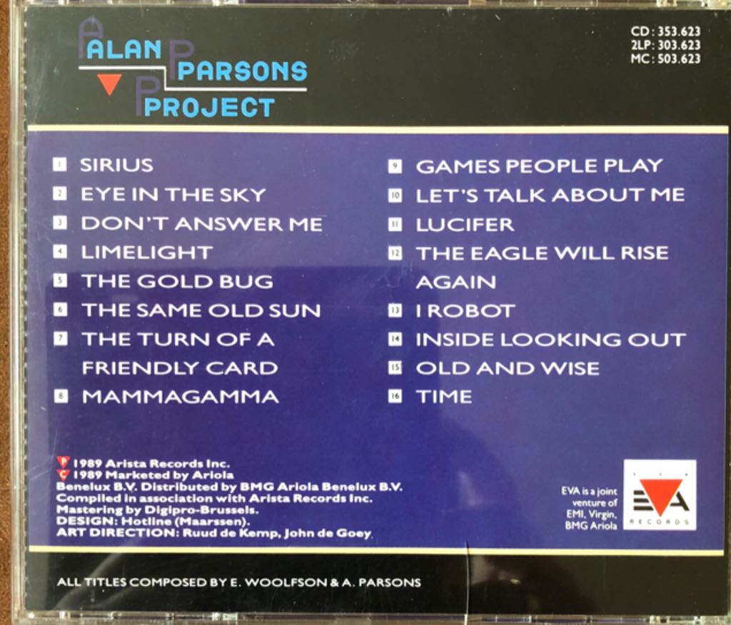 Best Of, The - Alan Parsons Project, The (CD) music collectible - Main Image 2