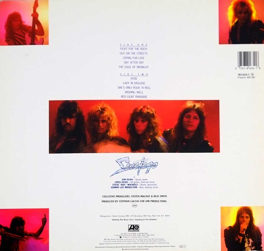 Fight For The Rock (Vinyl) - Savatage (12”) music collectible [Barcode 4009880894620] - Main Image 2