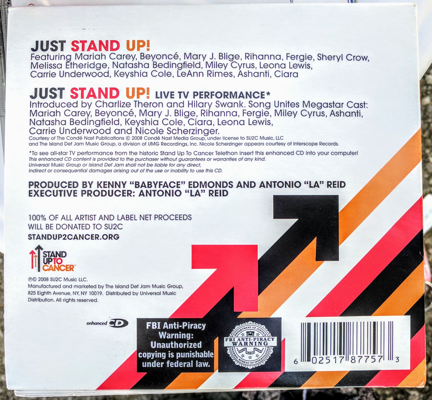 Just Stand Up! - Various Artists (CD) music collectible [Barcode 602517877573] - Main Image 2