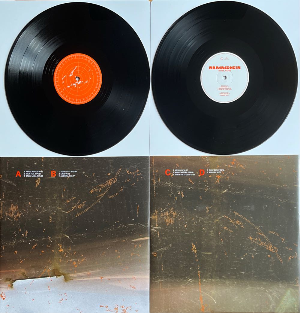 Reise Reise - Rammstein (12” - 45) music collectible [Barcode 602527296722] - Main Image 4