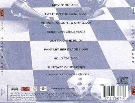Just a Game - Triumph (Cassette) music collectible [Barcode 076732145449] - Main Image 2