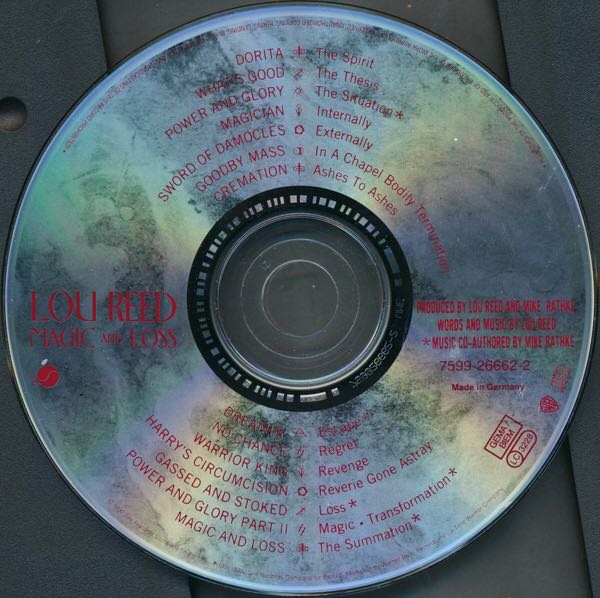 Magic and Loss - Reed, Lou (CD - 58) music collectible [Barcode 075992666220] - Main Image 4