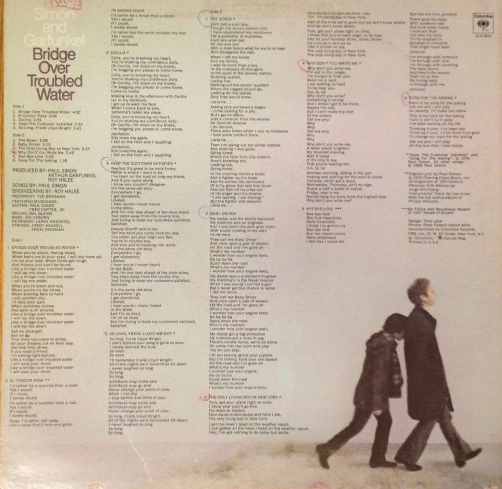 Bridge Over Troubled Water - Simon & Garfunkel (CD) music collectible [Barcode 886978283122] - Main Image 2
