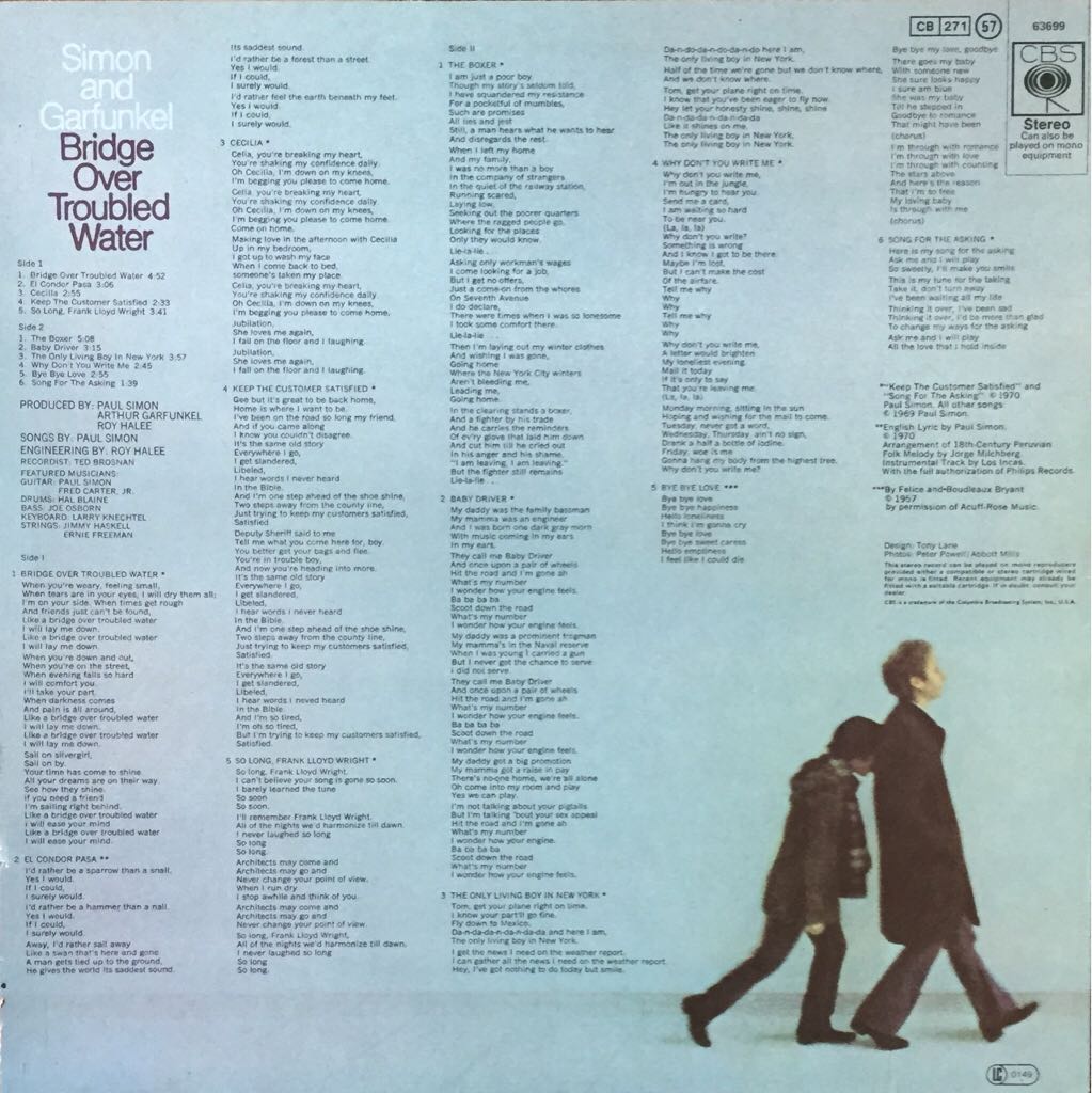 Bridge Over Troubled Water - Simon And Garfunkel (CD) music collectible - Main Image 2