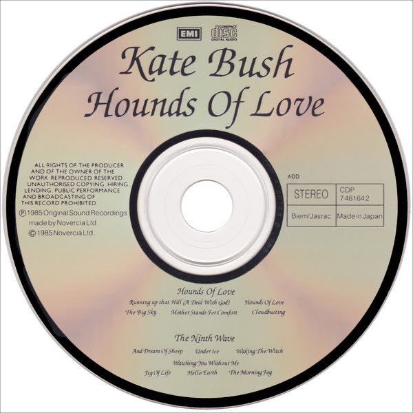 Hounds Of Love - Kate Bush (CD) music collectible [Barcode 724352523924] - Main Image 4