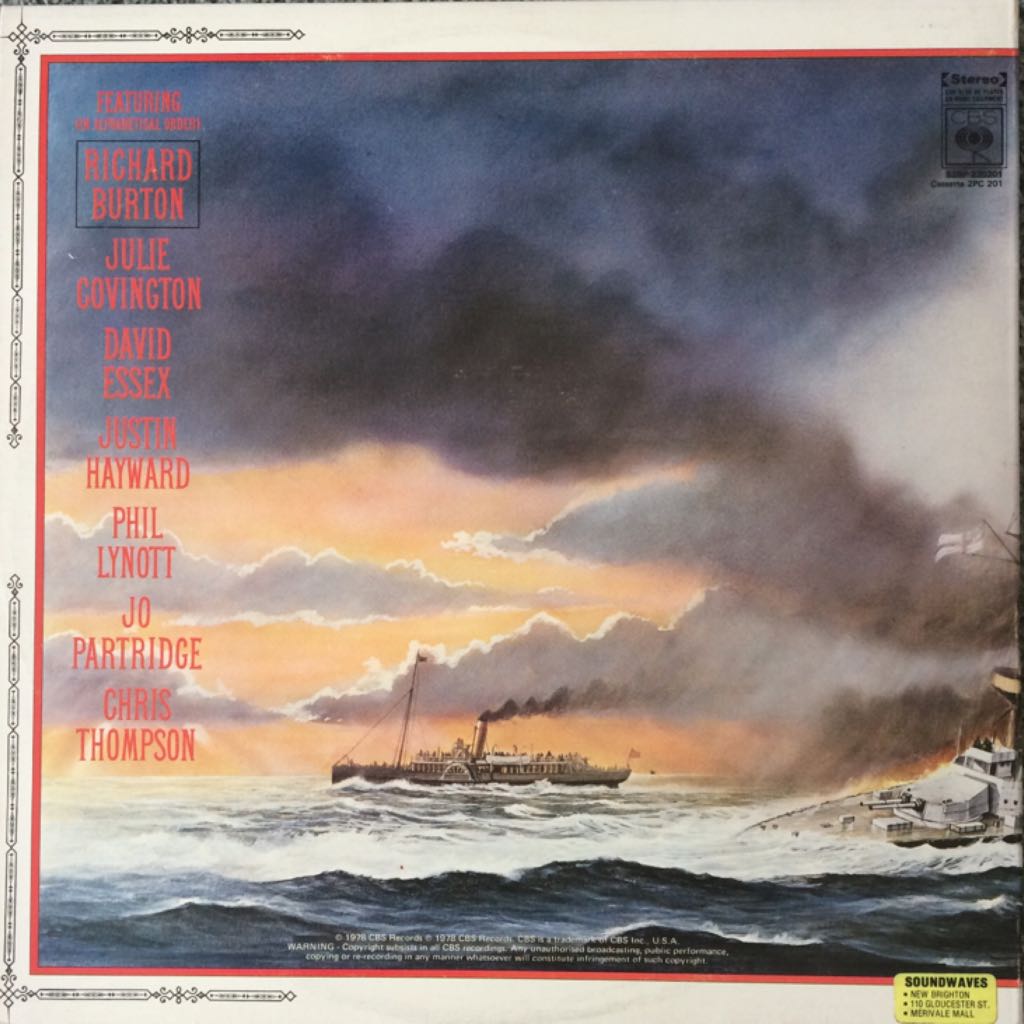 War Of The Worlds, The - Soundtrack (12”) music collectible - Main Image 2