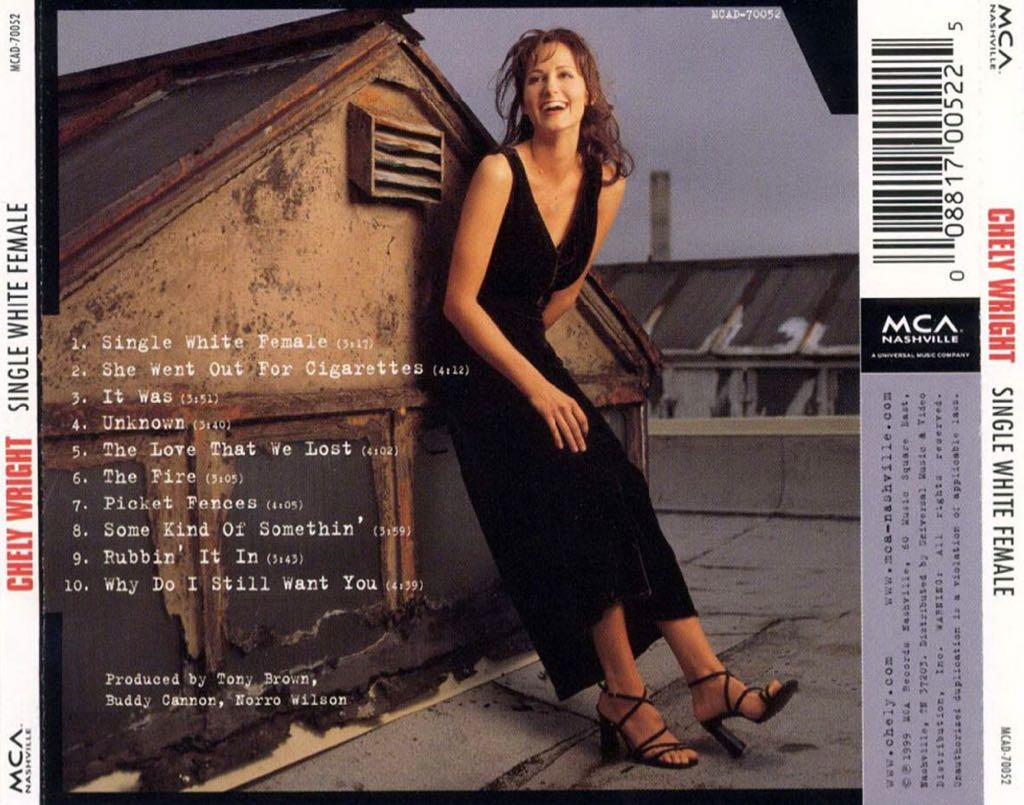 Single White Female - Chely Wright (CD) music collectible - Main Image 2