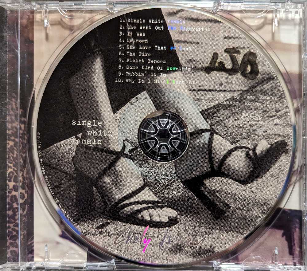 Single White Female - Chely Wright (CD) music collectible - Main Image 4