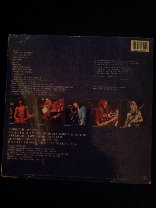 Classics Live! - Aerosmith (CD - 3603) music collectible [Barcode 074645736921] - Main Image 2