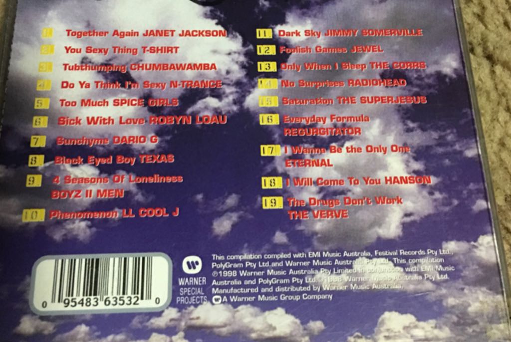 100% Hits volume 24 - Various Artists (CD) music collectible [Barcode 095483635320] - Main Image 2