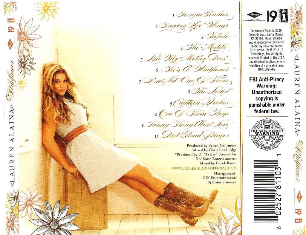Wildflower - Lauren Alaina (CD) music collectible - Main Image 2