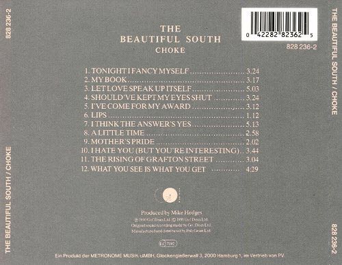 Choke - Beautiful South (Cassette) music collectible - Main Image 2