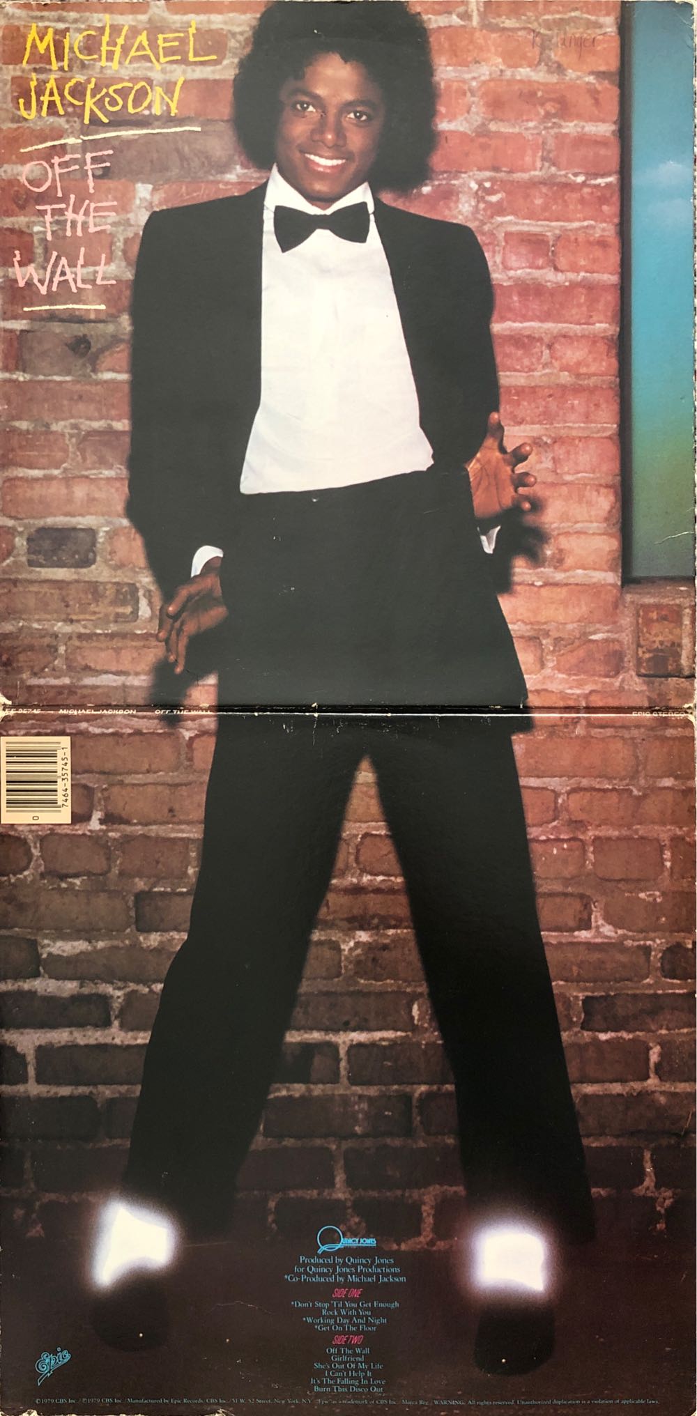 Off The Wall - Micheal Jackson (12” - 42) music collectible [Barcode 074643574518] - Main Image 4