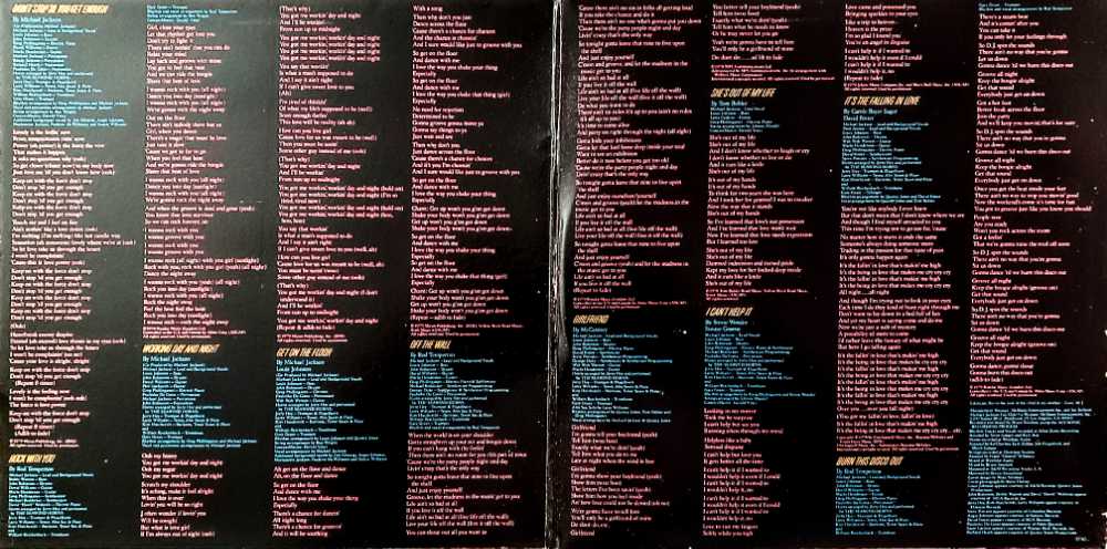 Off The Wall - Jackson, Michael (12”) music collectible - Main Image 3