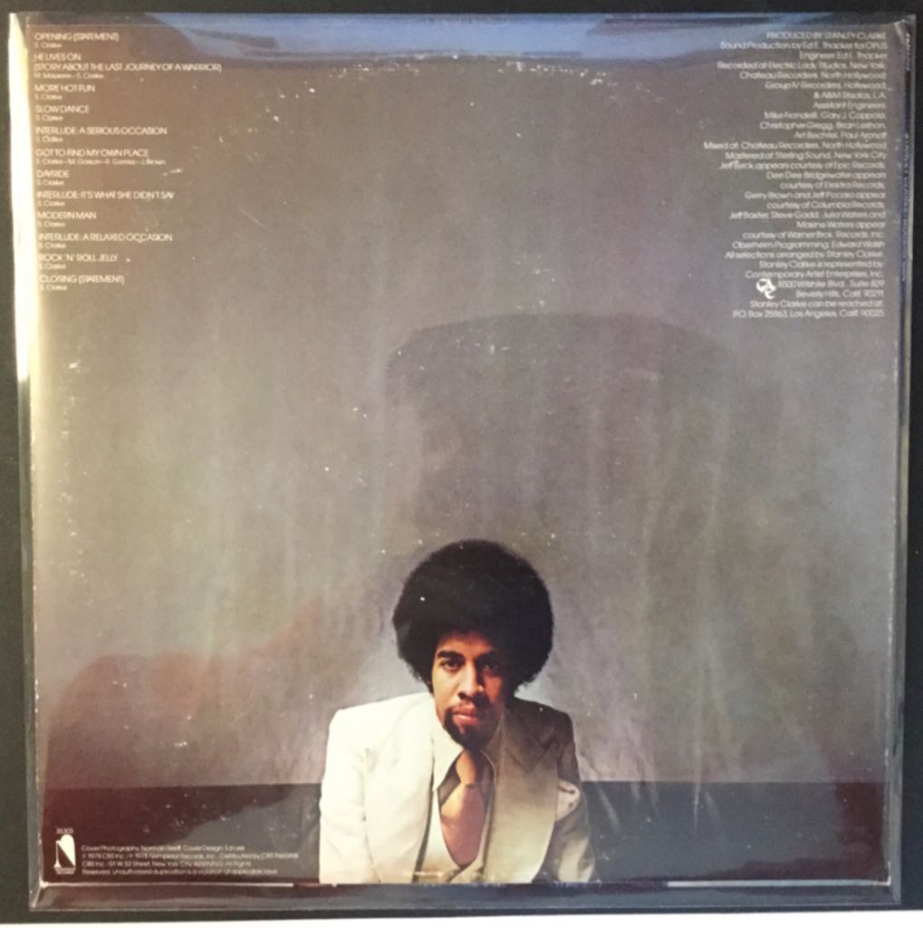Modern Man - Clarke, Stanley (12”) music collectible - Main Image 2