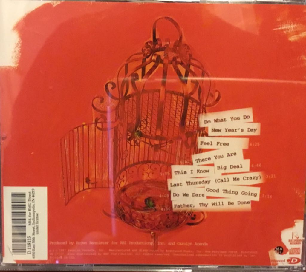 Feel Free - Arends, Carolyn (Cassette) music collectible [Barcode 083061002947] - Main Image 2