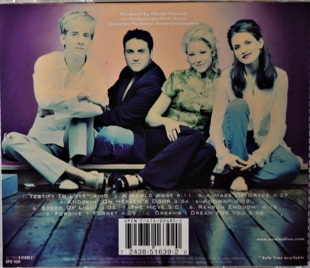 A Maze Of Grace - Avalon (CD) music collectible [Barcode 724385163920] - Main Image 2