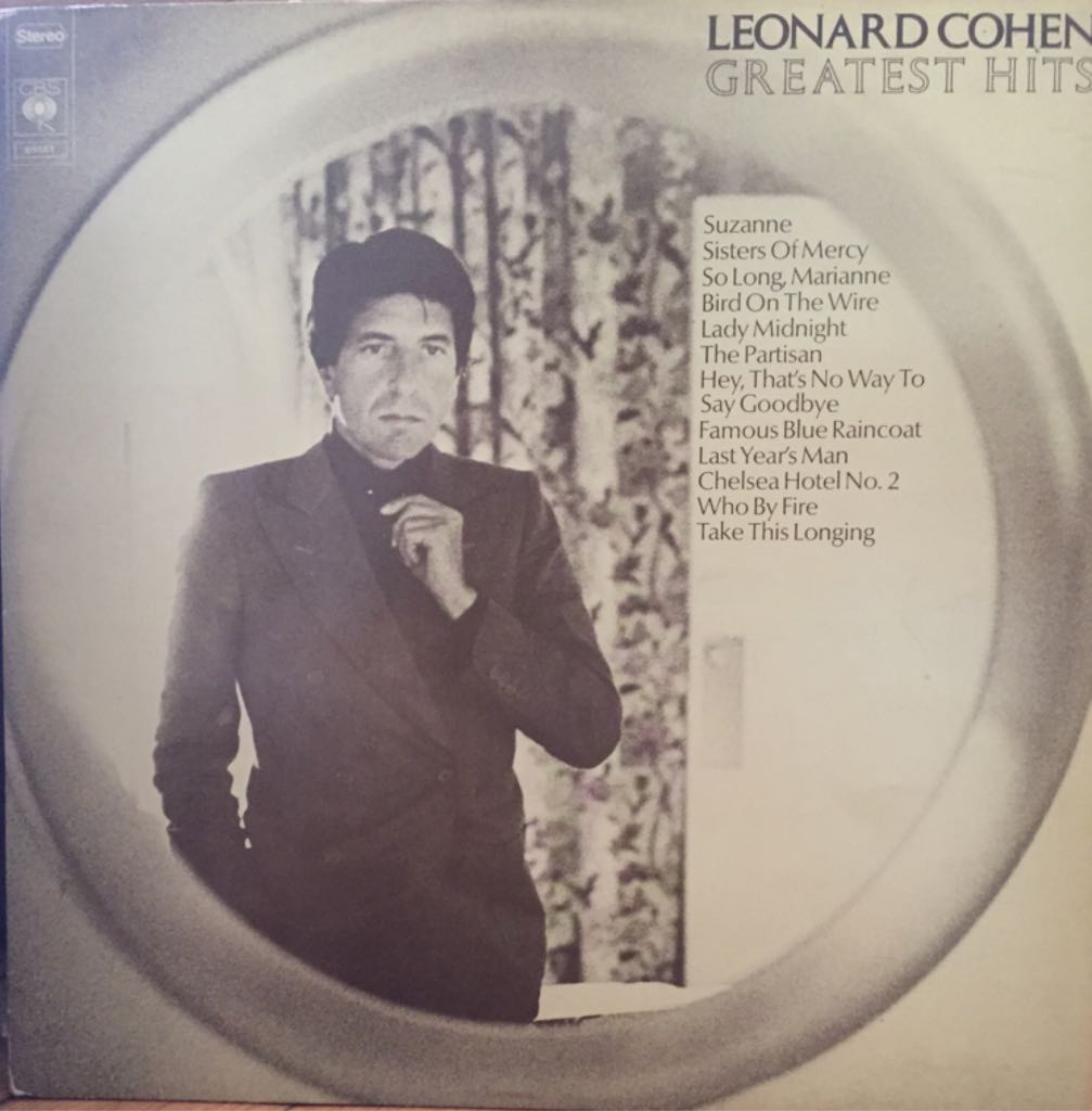 Greatest Hits - Cohen Leonard music collectible - Main Image 1