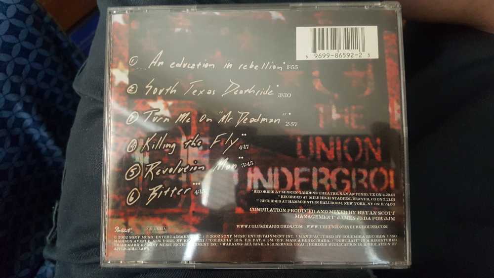 Live...One Nation Underground - Union Underground, The (CD) music collectible [Barcode 696998659223] - Main Image 2