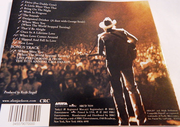 Drive - Alan Jackson (CD) music collectible [Barcode 345579070000] - Main Image 2