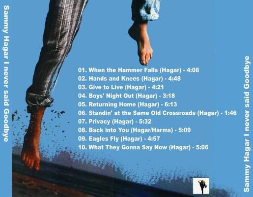 I Never Said Goodbye - Sammy Hagar (CD - 46) music collectible - Main Image 2