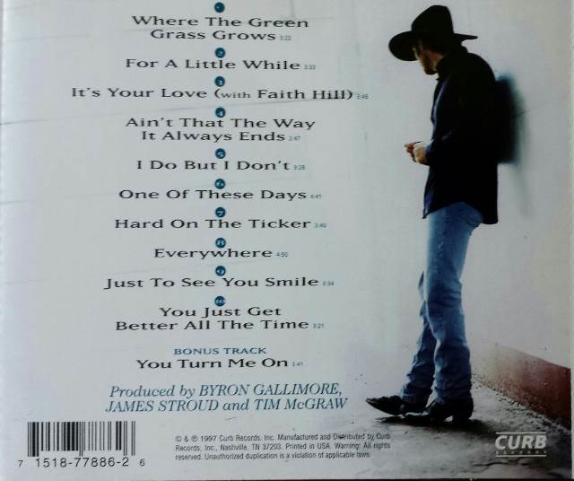 Everywhere - McGraw, Tim (CD - 41) music collectible [Barcode 5024239903920] - Main Image 2