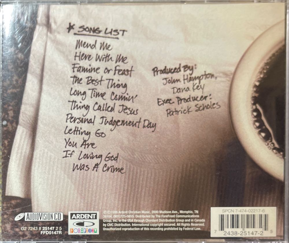 Open All Nite - Big Tent Revival (CD - 40) music collectible [Barcode 724382514725] - Main Image 2