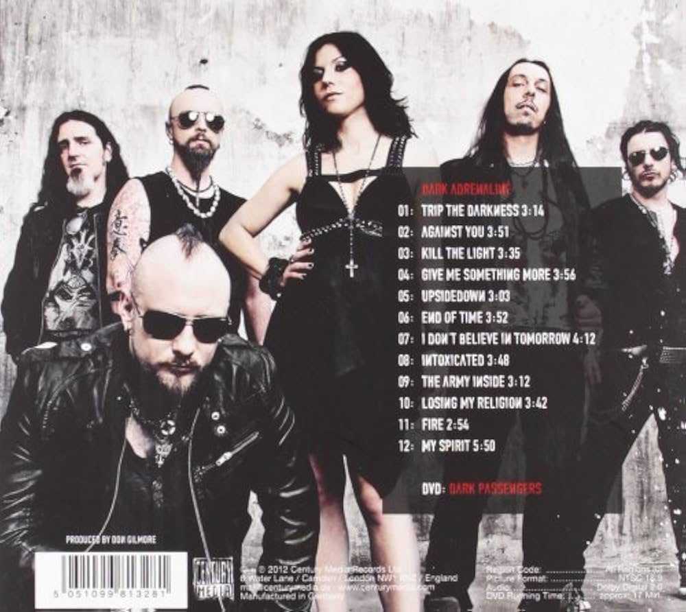 Dark Adrenaline - Lacuna Coil (CD/DVD - 4501) music collectible [Barcode 727701883281] - Main Image 4