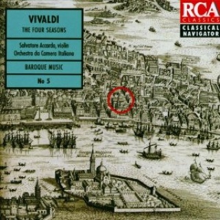 Vivaldi The Four Seasons - Salvatore Accardo (CD) music collectible [Barcode 743211788427] - Main Image 1