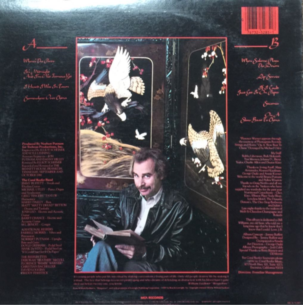 Somewhere Over China - Jimmy Buffett (CD) music collectible - Main Image 2