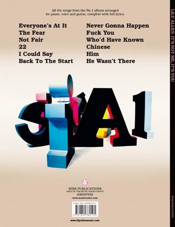 It’s Not Me, It’s You - Lily Allen (12” - 4600) music collectible - Main Image 2