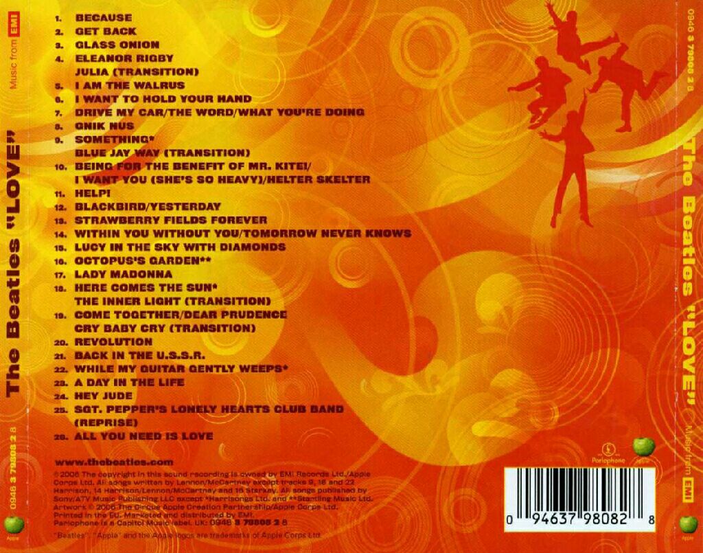 Love - Beatles (CD) music collectible - Main Image 2