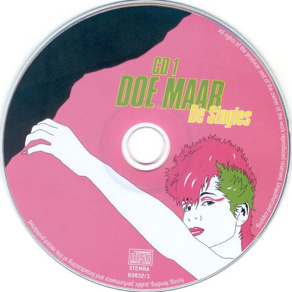De Singels - Doe Maar (CD - 65) music collectible [Barcode 5028421938325] - Main Image 3
