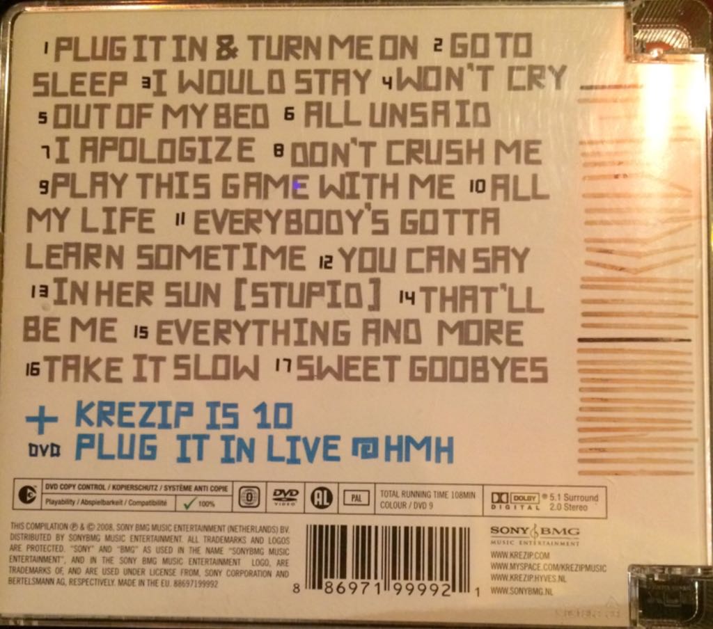 Best Of - Krezip (CD) music collectible [Barcode 886971999921] - Main Image 2