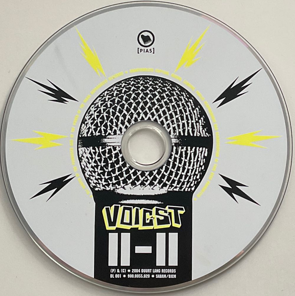 11-11. Voicst - Voicst (CD - 38) music collectible [Barcode 5413356673722] - Main Image 4