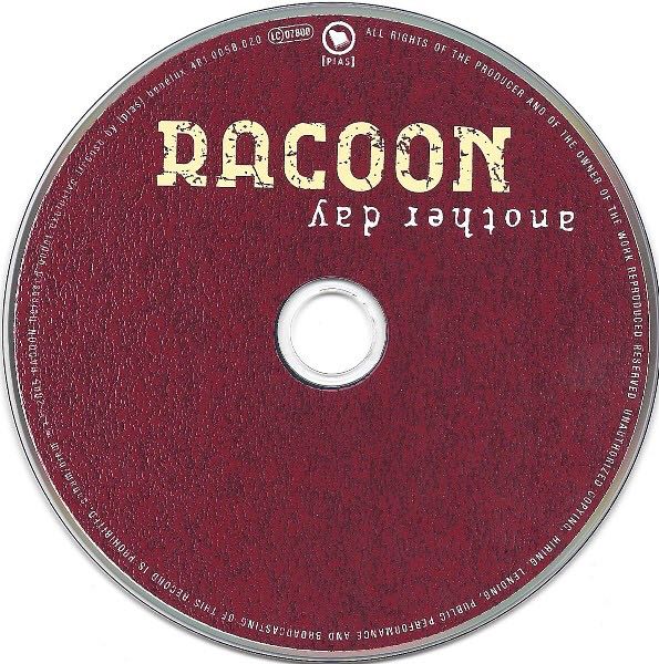Another Day - Racoon (CD - 41) music collectible [Barcode 5413356693126] - Main Image 4