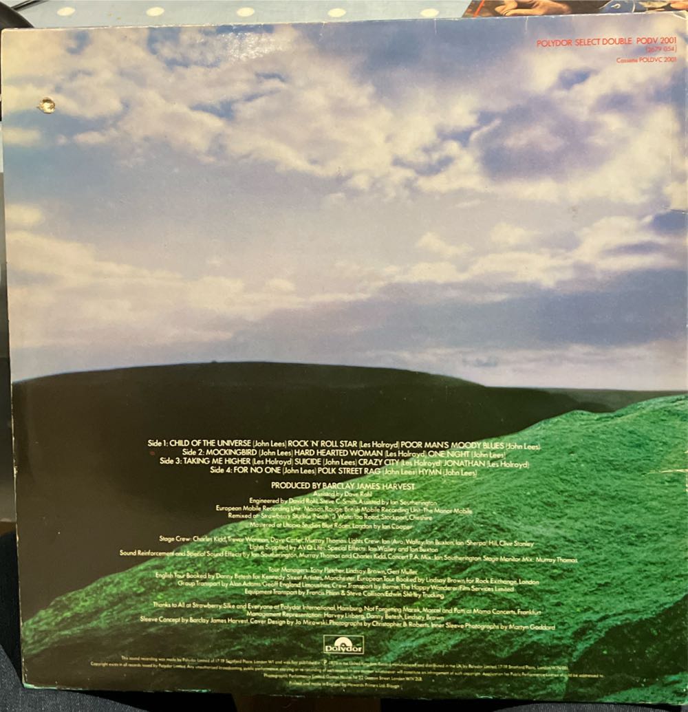 Live Tapes - Barclay James Harvest (12”) music collectible - Main Image 2