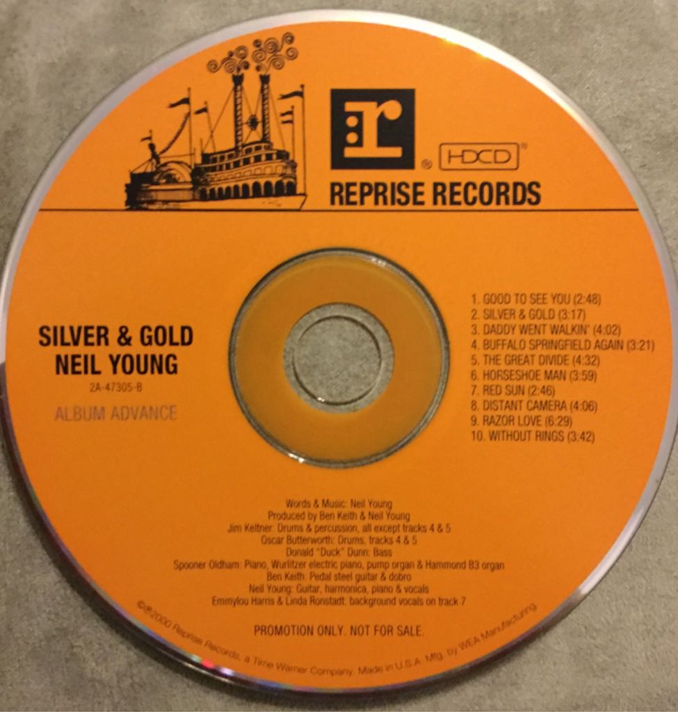 Silver & gold - Neil Young (CD) music collectible - Main Image 1