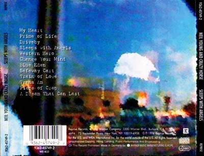 Sleeps With Angels - Neil Young (CD - 63) music collectible [Barcode 093624574927] - Main Image 2