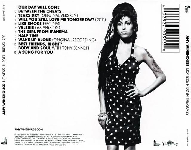 Lioness: Hidden Treasures - Winehouse, Amy (CD - 45) music collectible [Barcode 602527903330] - Main Image 2