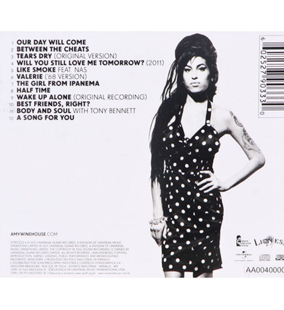 Lioness: Hidden Treasures - Winehouse, Amy (12”) music collectible [Barcode 602527906034] - Main Image 2