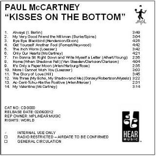 Kisses on the Bottom - McCartney, Paul (CD) music collectible - Main Image 2