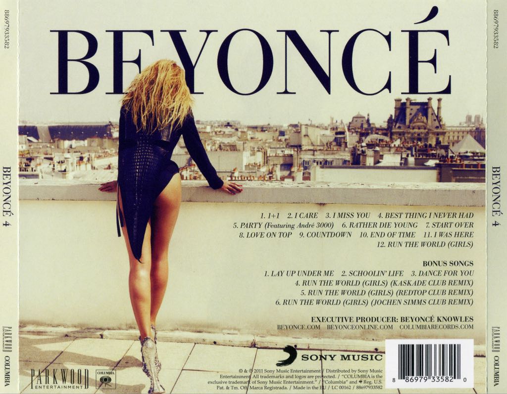4 - Beyoncé (CD - 46) music collectible [Barcode 886979082427] - Main Image 2