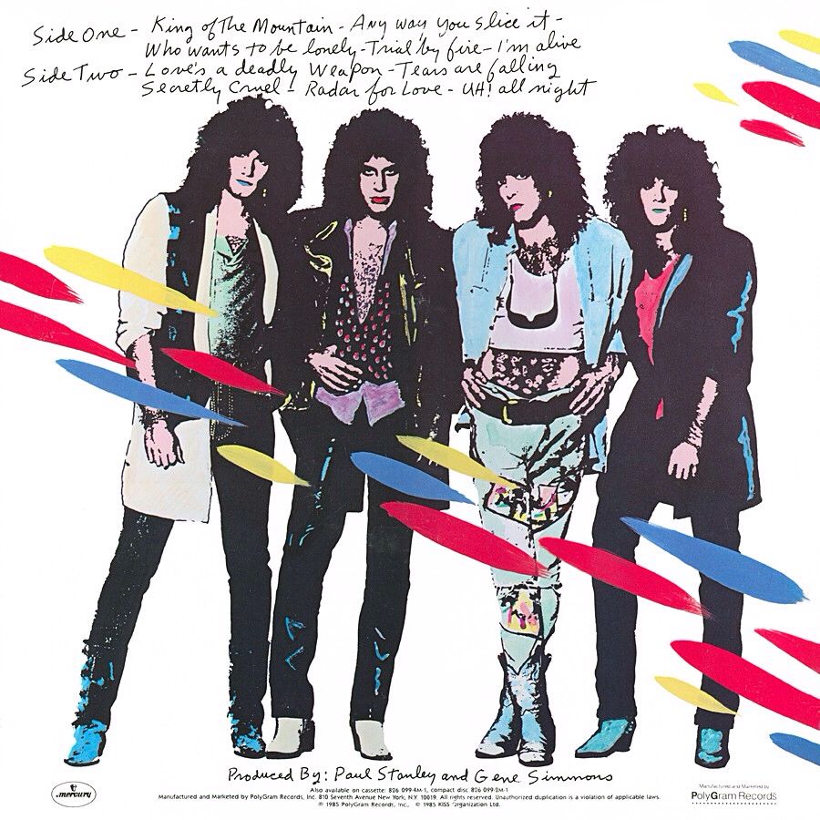 Asylum - Kiss (12” - 3850) music collectible - Main Image 2