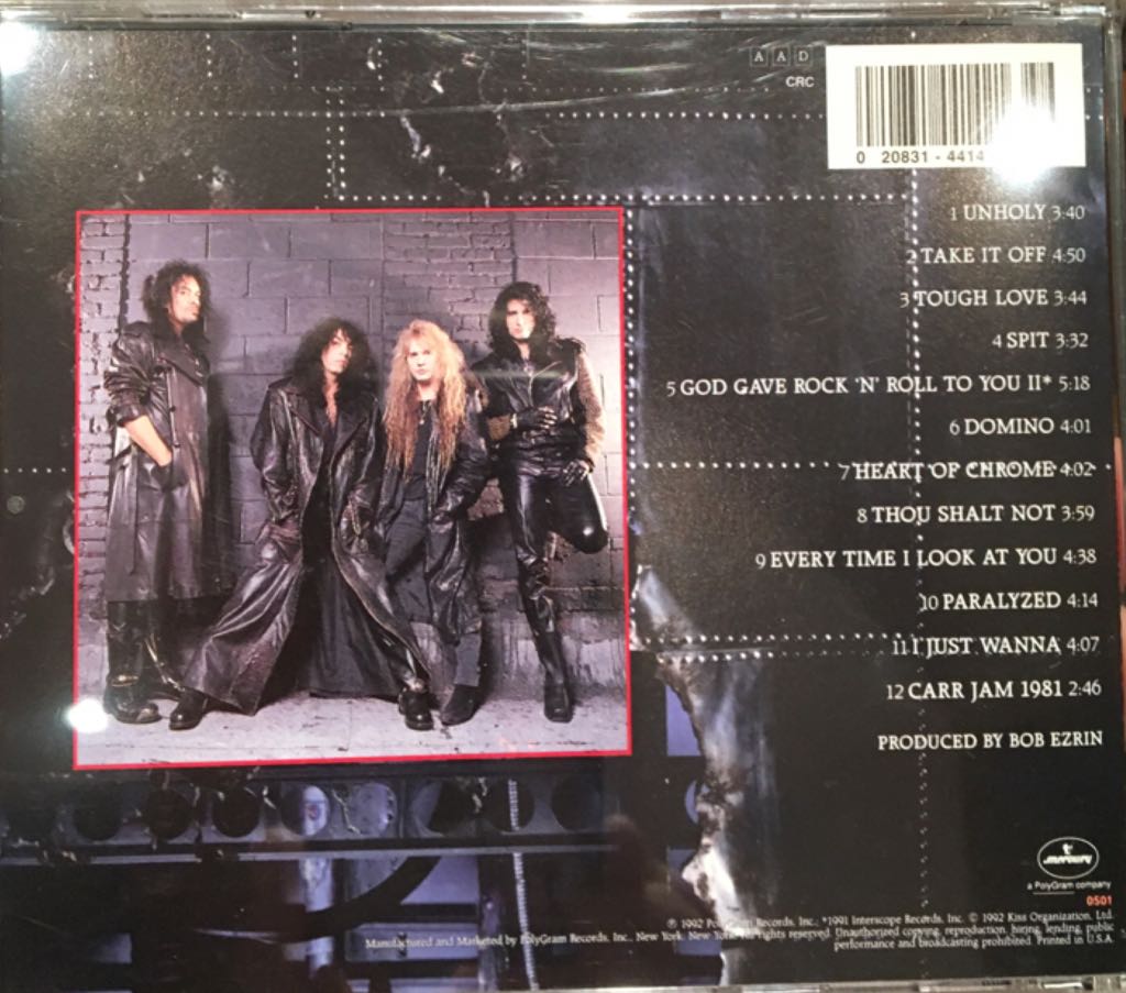 Revenge - Kiss music collectible - Main Image 2