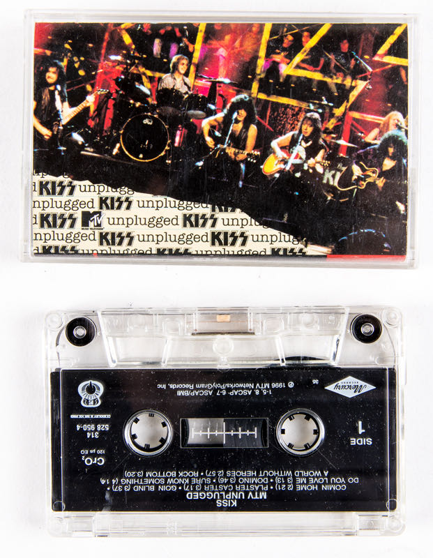 MTV Unplugged - Kiss (Cassette - 56) music collectible [Barcode 731452895042] - Main Image 2