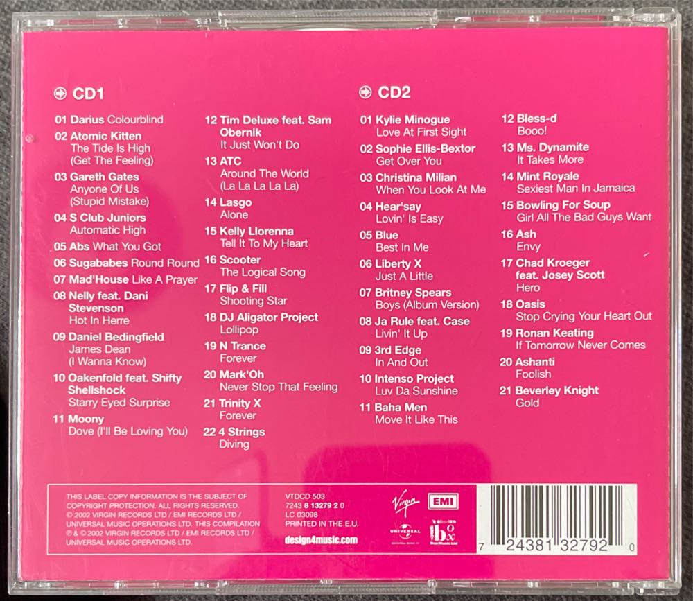 Various Artists - Smash Hits Lets Party - Various (CD) music collectible [Barcode 724381327920] - Main Image 2