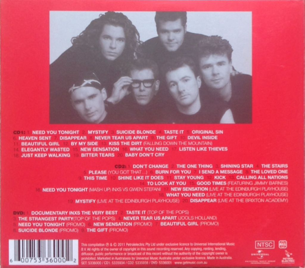 The Very Best - INXS (12”) music collectible - Main Image 2