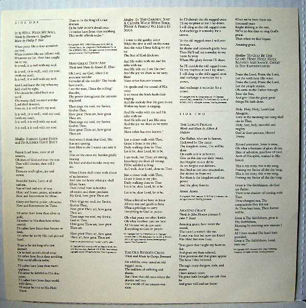 Hymns Just for You - Sandi Patti (12”) music collectible - Main Image 3