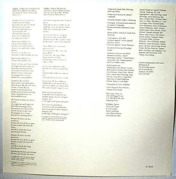 Hymns Just for You - Sandi Patti (12”) music collectible - Main Image 4